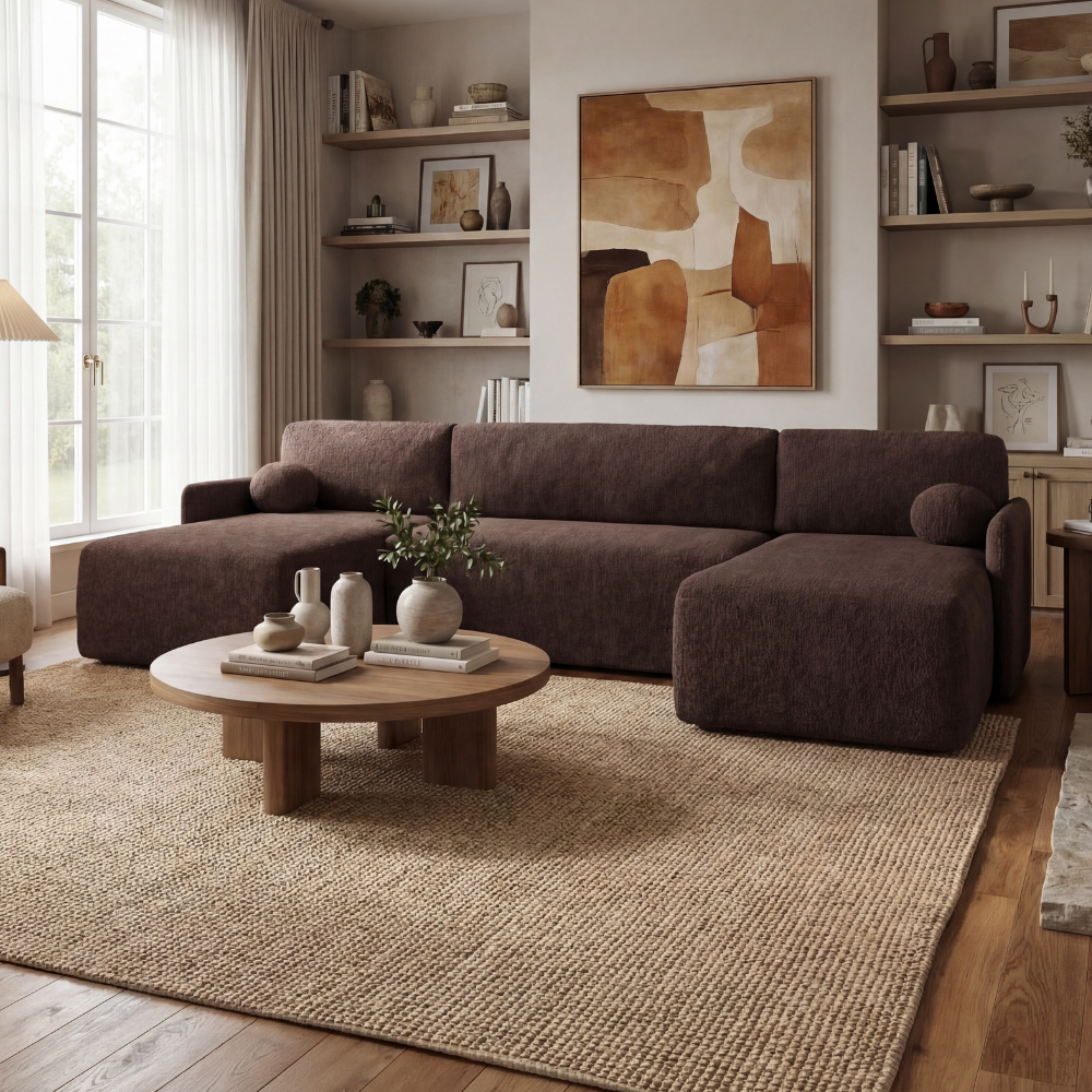 Sofi "U" formas dīvāns