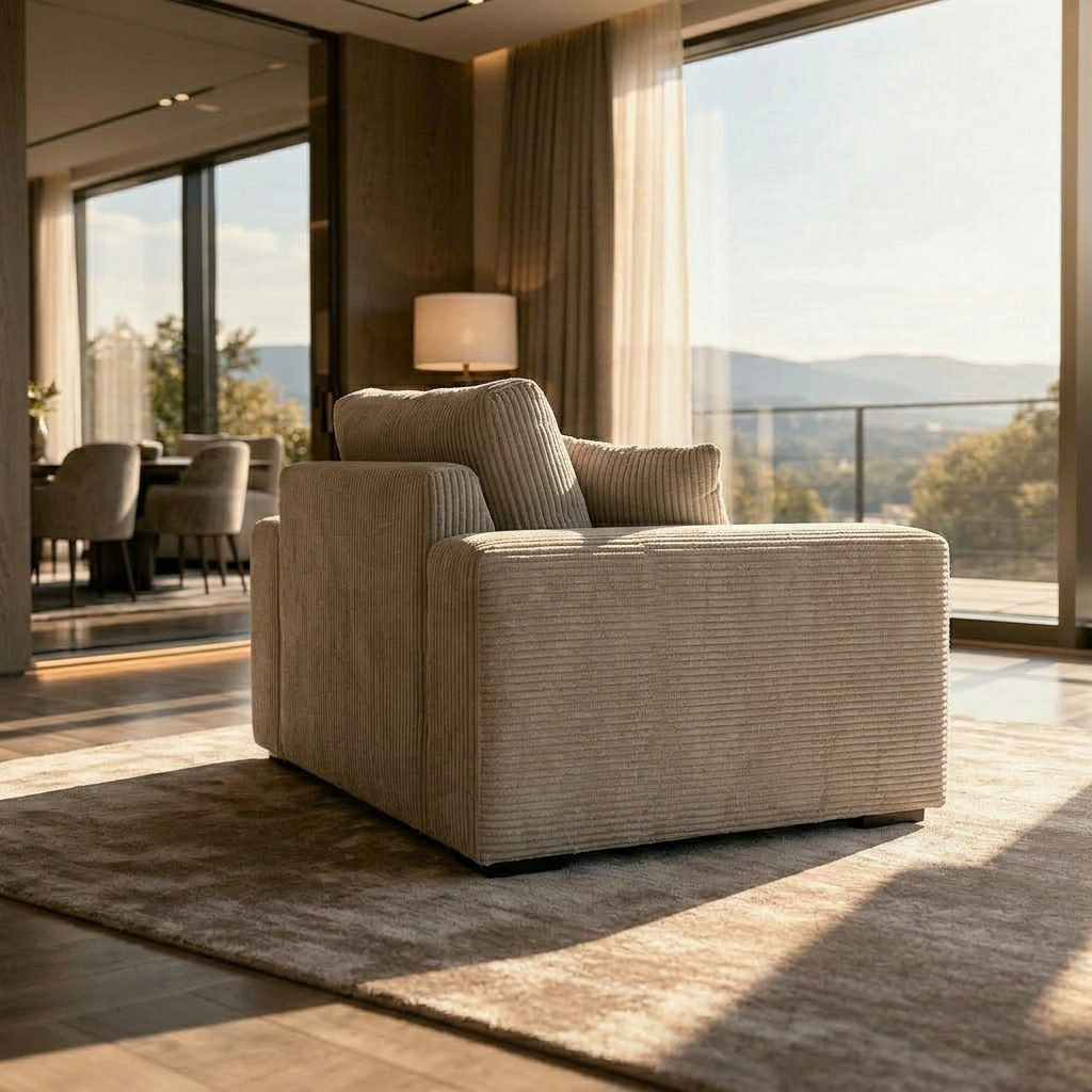 Pufs PLUSH Cappuccino