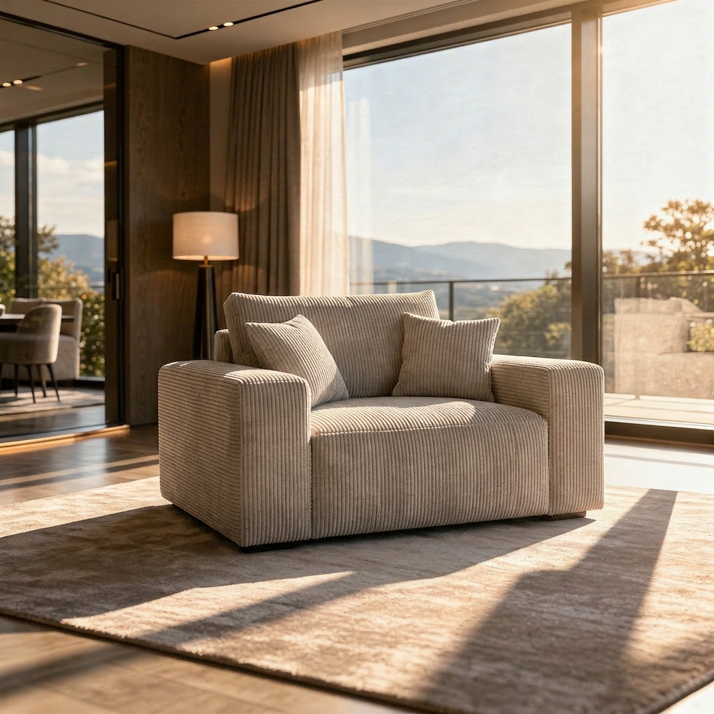 Pufs PLUSH Cappuccino