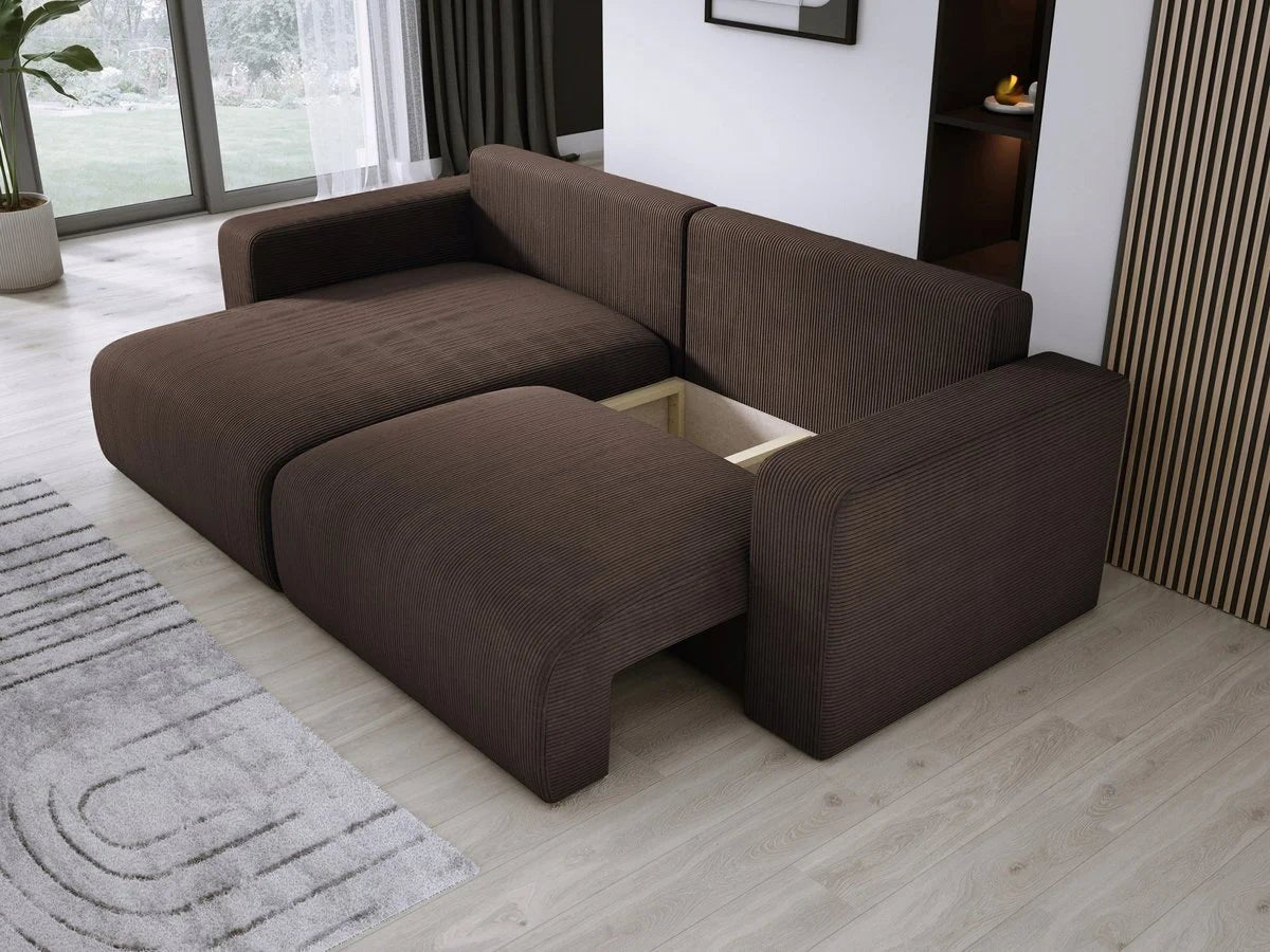 Kampas "Diego" Tamsiai Rudas - Plush