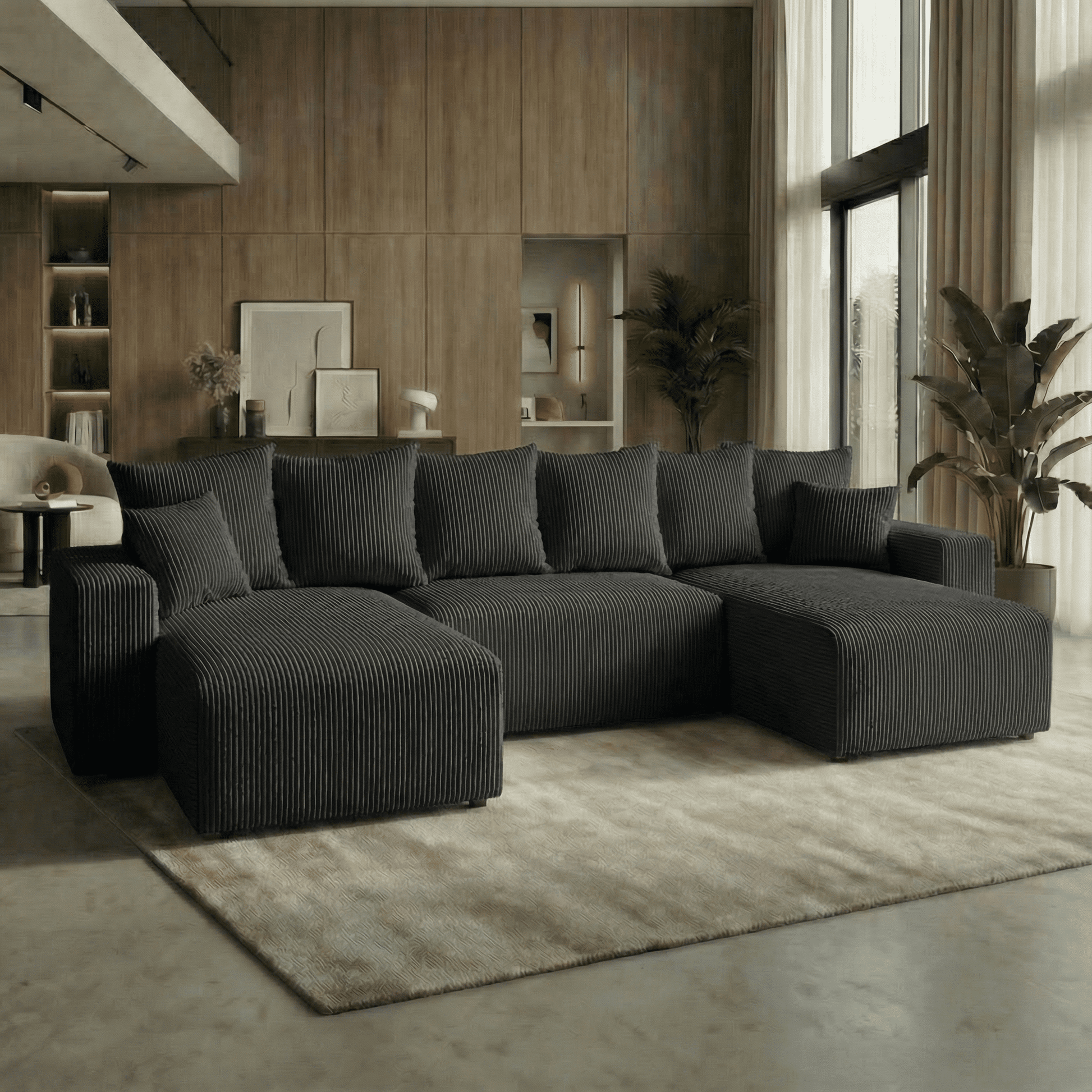 Plush "U" - Formos Pilka - Plush