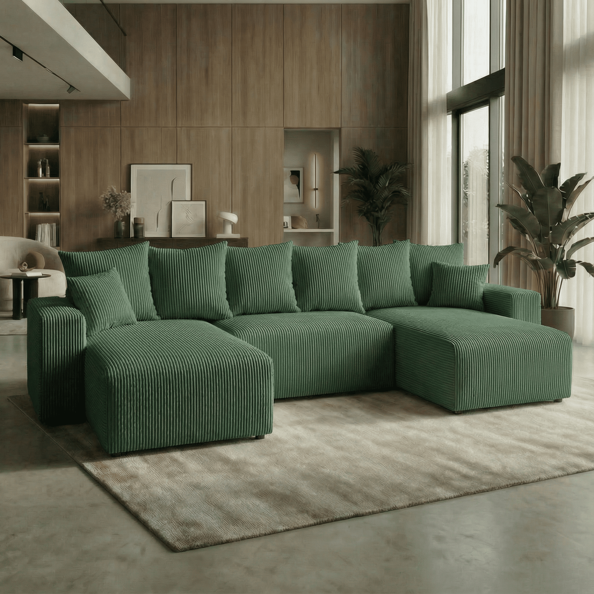 Plush "U" - Formos Pilka - Plush