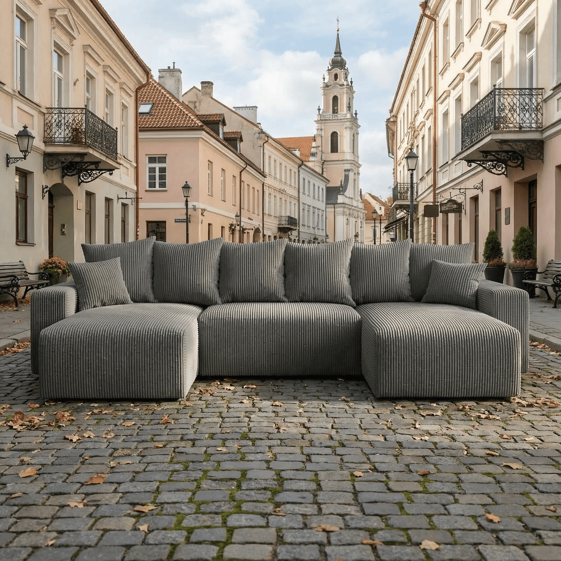 Plush "U" - Formos Pilka - Plush