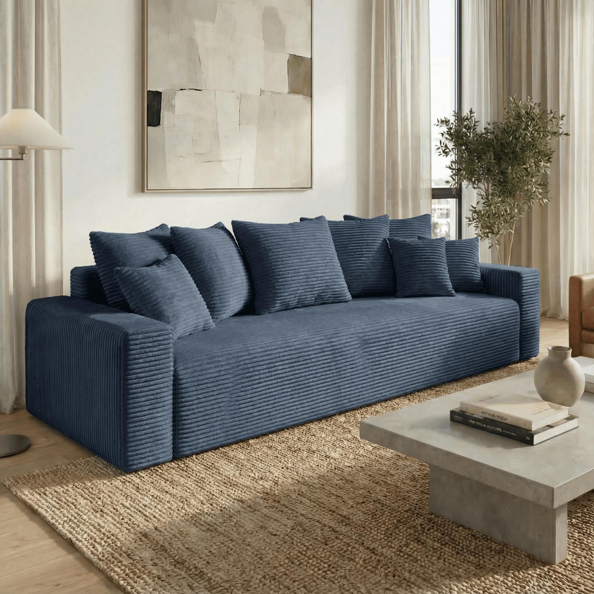 Sofa "Plush" Cappuccino - Plush