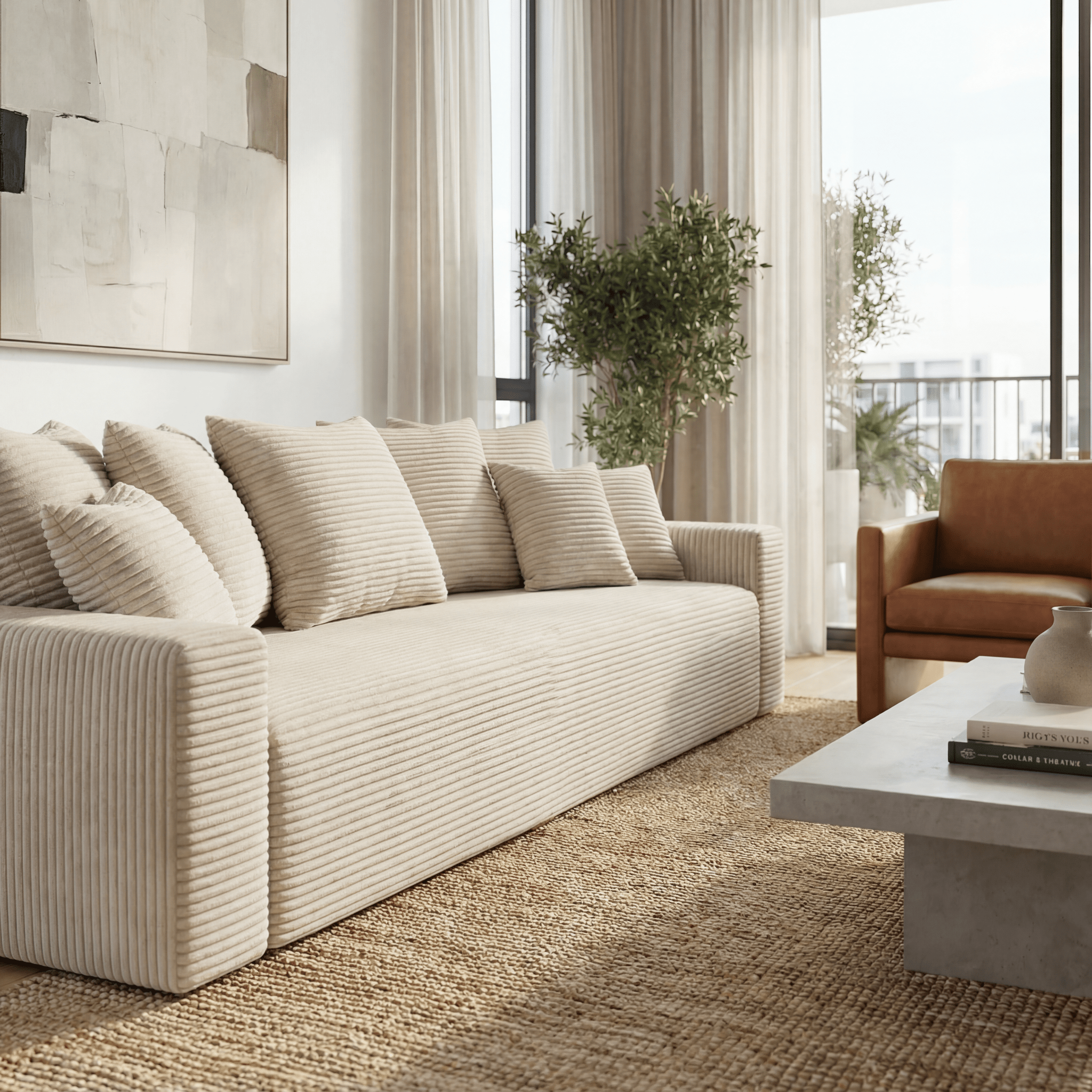 Sofa "Plush" Tamsiai Žalias - Plush