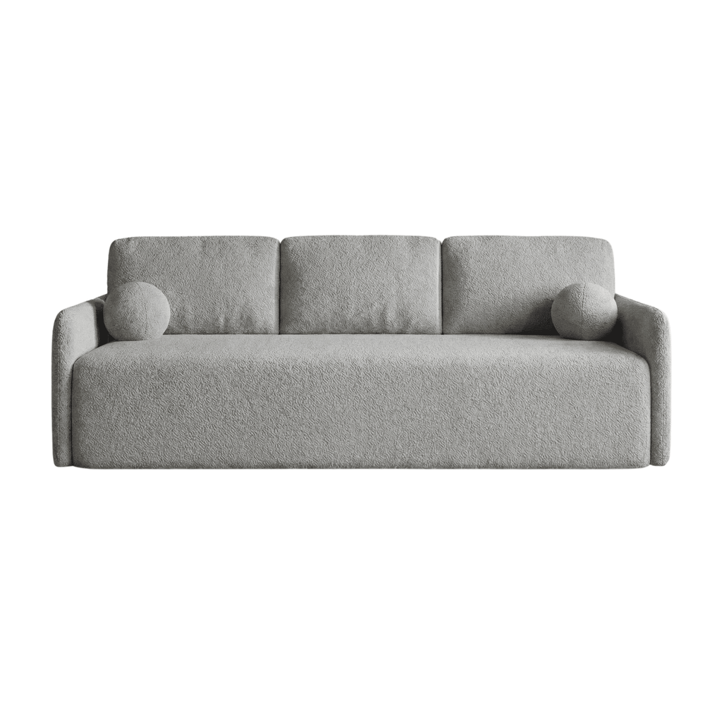 Sofa "Sofi" Pilka - Plush