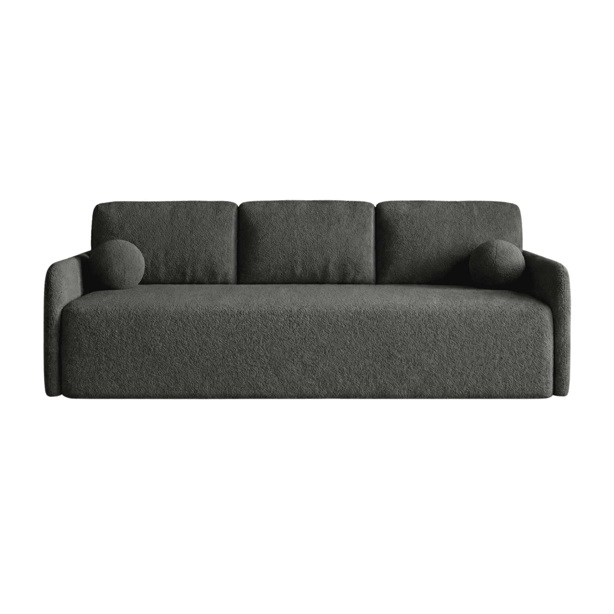 Sofa "Sofi" Tamsiai Pilka - Plush